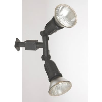 LINEA VERDACE PAR38 2XE27 PRIKKER ZWART DRAAD 2.5M LV 81014
