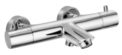 BAD THERMOSTAAT LIGHT chroom zonder handdoucheset LIQ022CR