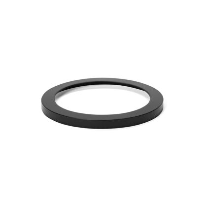 LIT by Cardi Ava ring zwart mat