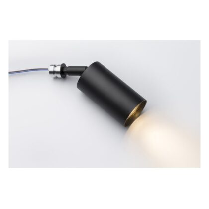 LUMINELLO Tubo spot GU10 richtbaar zwart messing TUSPOTSV