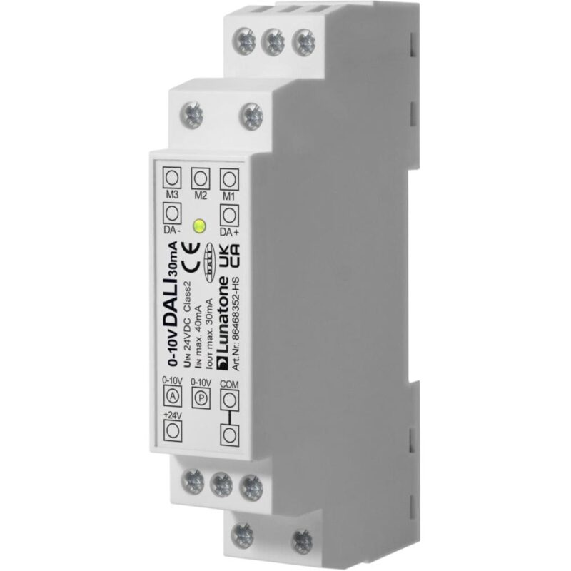 LUNATONE Converter 0-10V (active/passive)to DALI (30mA)