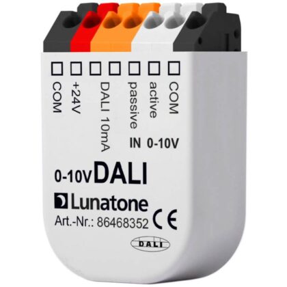 LUNATONE Converter 0-10V (active/passive) to DALI (10mA)