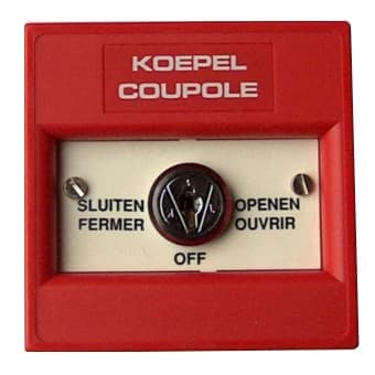 Limotec COMPACT-PRIOR sleutelcontact rood (sleutel 603) - extra prioritaire bediening 730110A