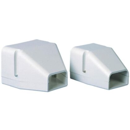 Linum SPEEDIDUCT Eindstuk kanaal 105mm ivoor (pr/st)        = DE.105 ADP-1540-013