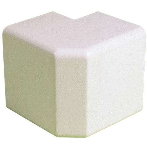 Linum Eco duct 80 buitenbocht 90° +/- RAL9002 ivoor   = ECO ADP-3322-013