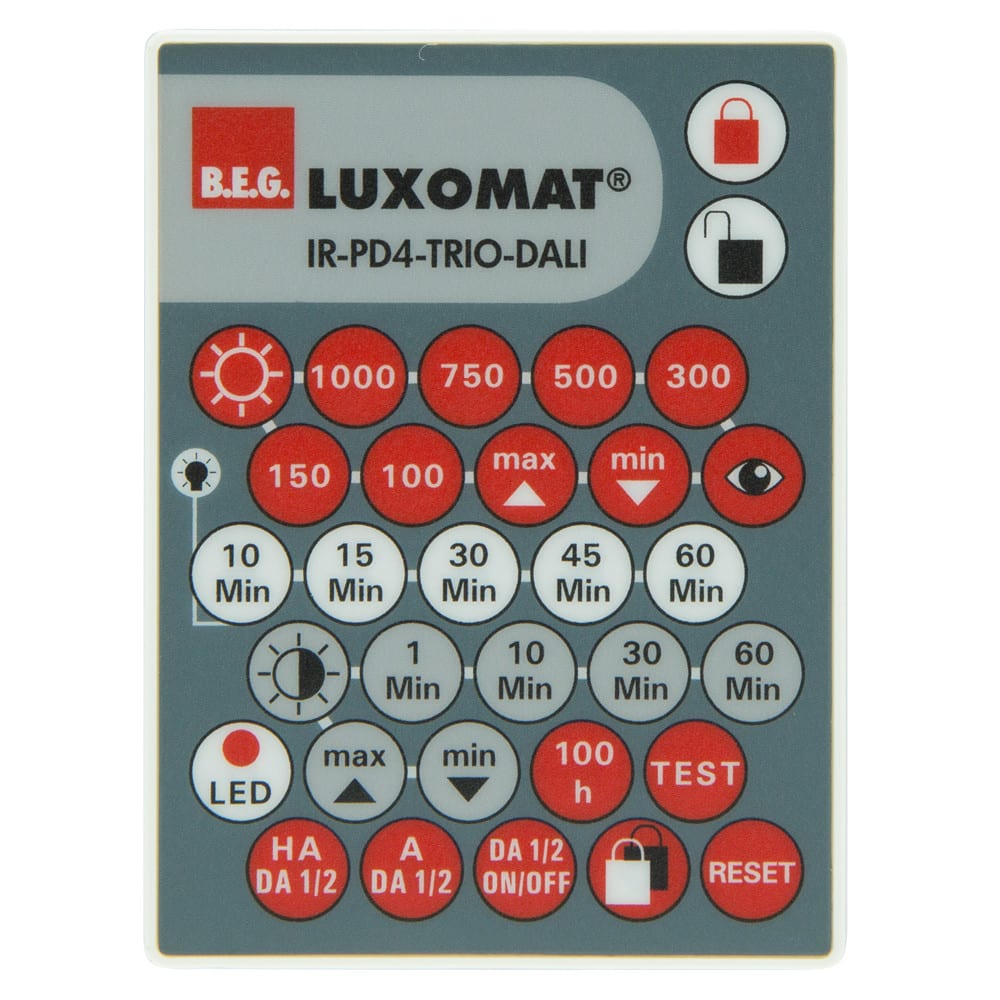 Luxomat Infrarood afstandsbediening PD4-M-TRIO-DALI 92104