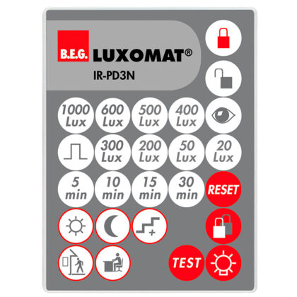 Luxomat Infrarood afstandsbediening PD3N-1C 92105
