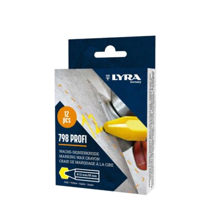Lyra vetkrijt LYRA 798 geel (12st) 5147011