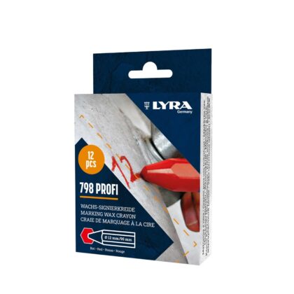 Lyra vetkrijt LYRA 798 rood (12st) 5147013