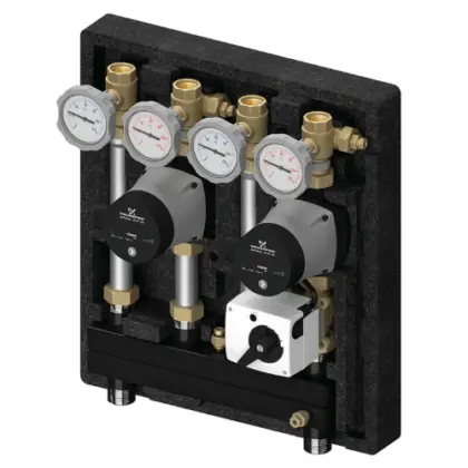 Meibes Meiflow Combi pompgroep - gemengd/ongemengd - Wilo Yonos Para RS 15/6 - incl servomotor M26102.2