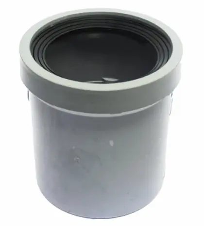 Nicoll J-system PVC lijm mof met dichting FF 90 x 90 mm M2SJ