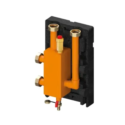 Meibes Meiflow S evenwichtsfles DN25 - 50 kW - met luchtafscheider-vuilvanger-magneetstaaf M66393.21