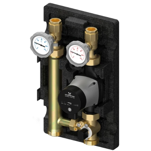 Meibes Meiflow S pompgroep 4/4 - gemengd - Grundfos Alpha 2 25-60 - met motor M66831.30M