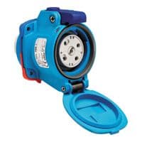 MARECHAL DECONTACTOR DSN1 CONTACTDOOS POLY BLAUW Size.1 IP66/67/69 3P+N+A 20A 440V AC 6114017