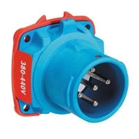 MARECHAL DECONTACTOR DSN1 STEKER POLY BLAUW Size.1 IP66/67/69 3P+N+A 20A 440V AC 6118017