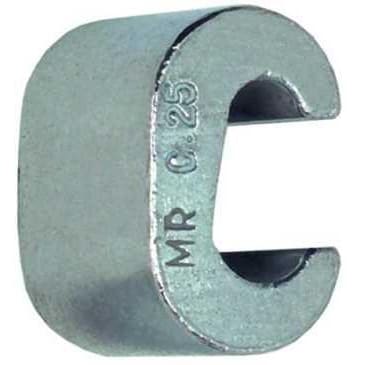 MECATRACTION C-klem uit vertind koper voor koperen geleiders - max. sectie = 300mm² C150E