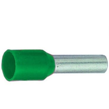 MECATRACTION GEISOLEERDE ADEREINDHULS 6MM² GROEN CA062