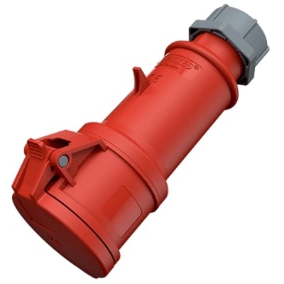 MENNEKES Koppelcontactstop ProTOP 32A 4P 6H 400V rood IP44 M126