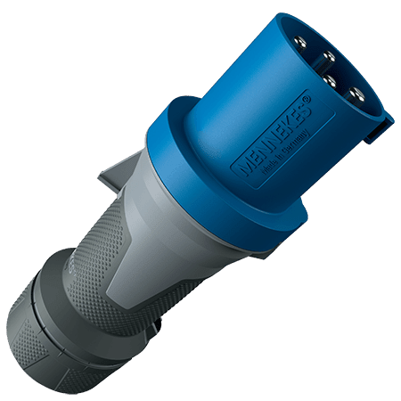 MENNEKES Contactstop PowerTOP Xtra 63A 4P 230V blauw M13105