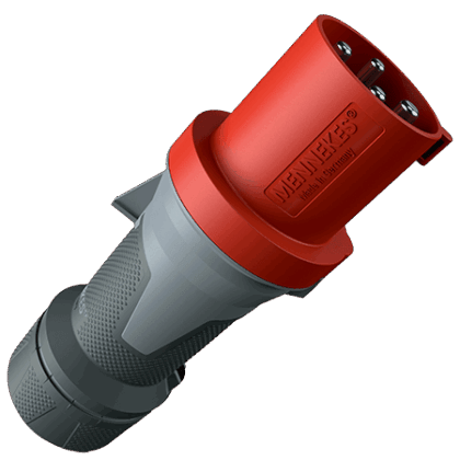 MENNEKES Contactstop PowerTOP Xtra 63A 4P 400V rood M13106