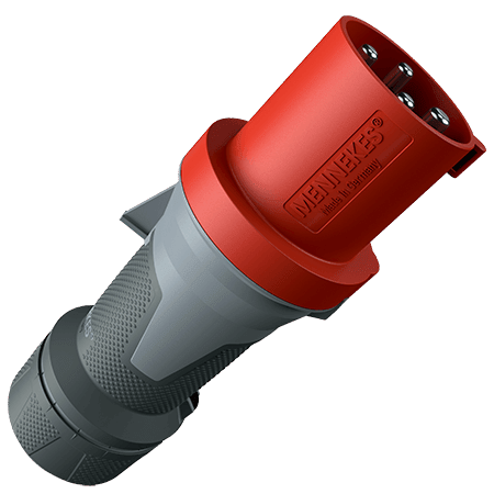 MENNEKES Contactstop PowerTOP Xtra 63A 4P 400V rood M13106