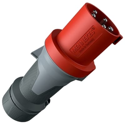 MENNEKES Contactstop PowerTOP Xtra 63A 5P 6H 400V rood IP44 M13112