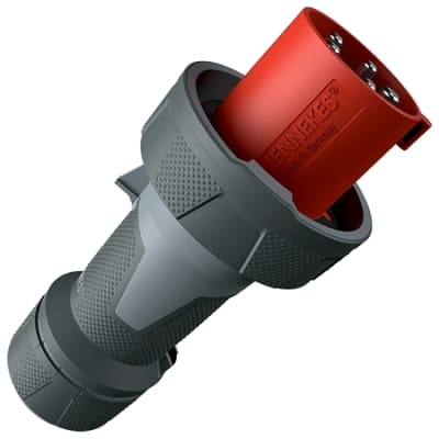 MENNEKES Contactstop PowerTOP Xtra 63A 5P 6H 400V rood IP67 M13212