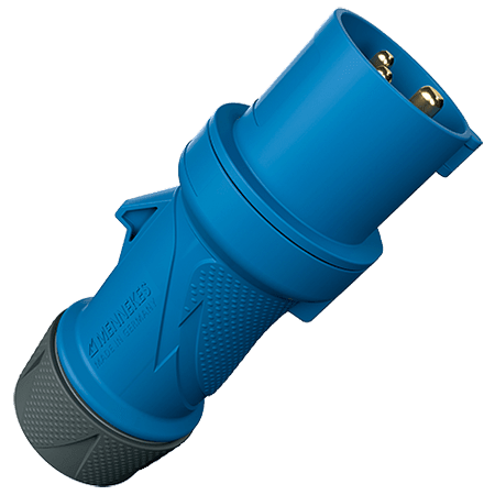 MENNEKES STEKKER PWTXTR 32A3P6H230V BLAUW IP54 M13513
