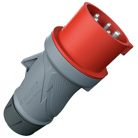 MENNEKES STEKKER PWTXTRR 32A5P6H400V ROOD IP54 M13584