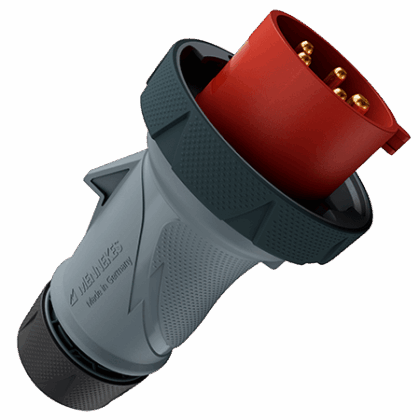 MENNEKES STEKKER PWTXTR 32A5P6H400V ROOD IP69 M13629