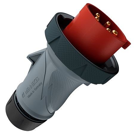 MENNEKES STEKKER PWTXTR 32A5P6H400V ROOD IP69 M13629