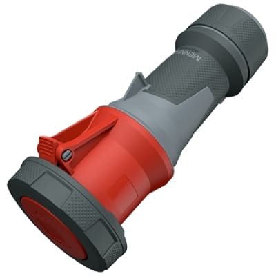 MENNEKES Koppelcontactstop PowerTOP Xtra 63A 5P 6H 400V rood IP67 M14212