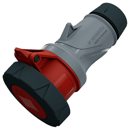 MENNEKES KOPPELING PWTXTRR 32A5P6H400V ROOD IP69 M14660