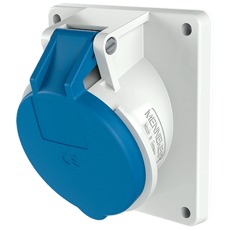 MENNEKES INBOUWCONTACTDOOS 16A4P9H230V BLAUW IP44 M1637