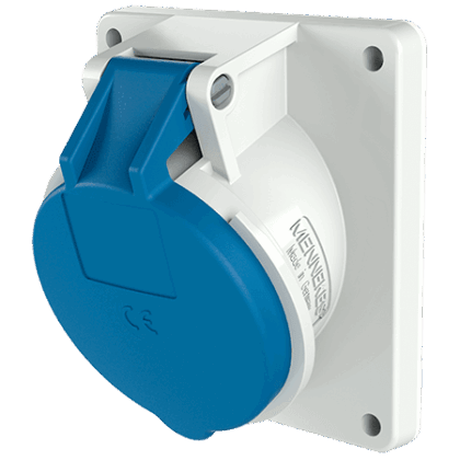 MENNEKES INBOUWCONTACTDOOS 32A3P6H230V BLAUW IP44 M1734