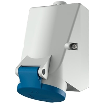 MENNEKES Wandcontactdoos 16A 4P 9H 230V blauw IP44