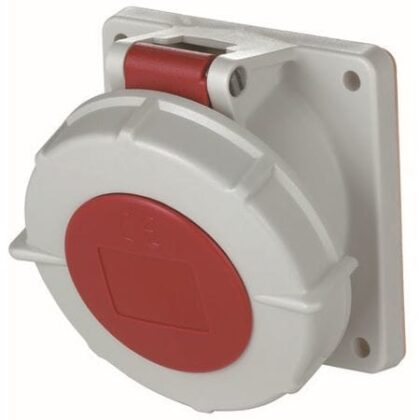 MENNEKES Inbouwcontactdoos 32A 5P 6H 400V rood IP67