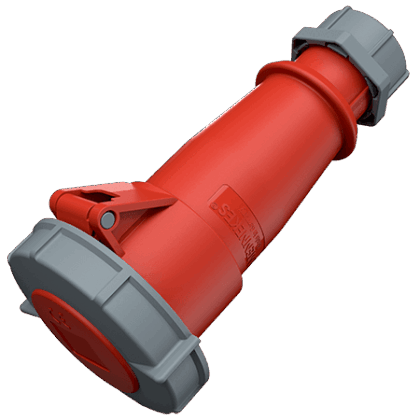 MENNEKES Koppelcontactstop AM-TOP 32A 4P 3H 400-440V rood IP67 M2177A
