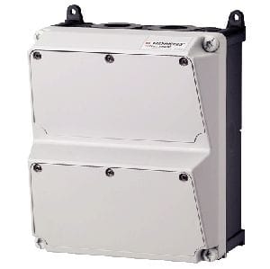MENNEKES Kast grijs 260X225mm² segmenten IP67 M25200