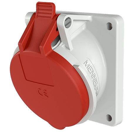 MENNEKES INBOUWCONTACTDOOS 16A5P6H400V ROOD IP44 M3070
