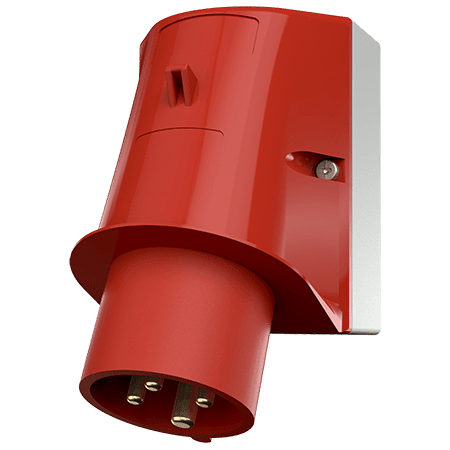 MENNEKES Wandtoestelcontactstop 16A 4P 6H 400V rood IP44 M336