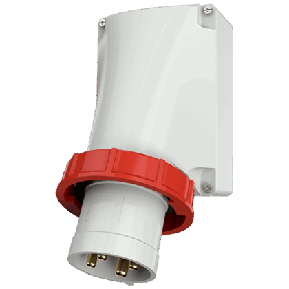 MENNEKES Toestelcontactstop 63A 4P 6H 400V rood IP67 M357