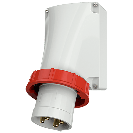 MENNEKES Toestelcontactstop 63A 4P 6H 400V rood IP67 M357