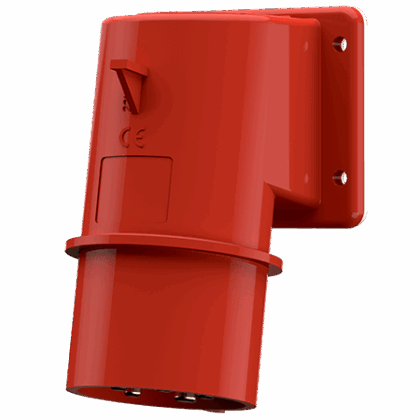 MENNEKES Toestelcontactstop 32A 5P 6H 400V rood IP44 M391