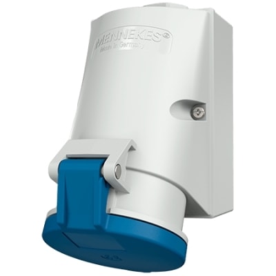 MENNEKES WAND.CT.DOOS 32A 3P 6H230V BLAUW IP44 M420