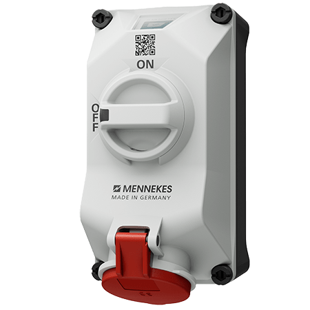 MENNEKES DUOi WANDDOOS 16A5P6H400V ROOD IP44 M5611506N