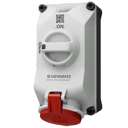 MENNEKES DUOi WANDDOOS 32A5P6H400V ROOD IP44 M5613506N