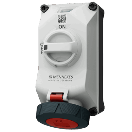 MENNEKES DUOi WANDDOOS 32A4P6H400V ROOD IP69 M5614406G