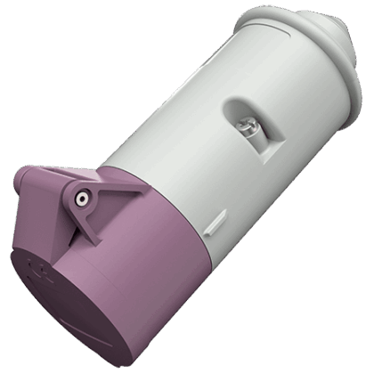 MENNEKES Koppelcontactstop 16A 2P 20-25V violet IP44