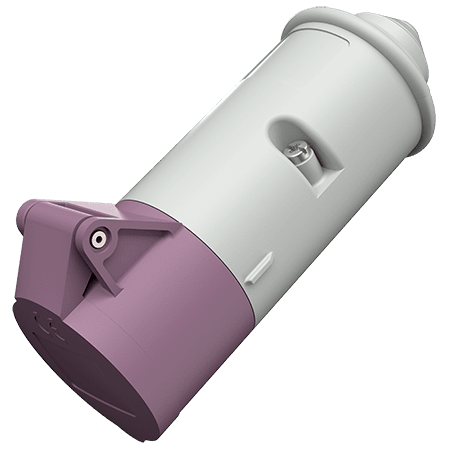 MENNEKES Koppelcontactstop 16A 2P 20-25V violet IP44